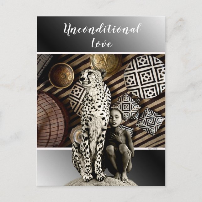 bedingungslos postkarte (Vorderseite)