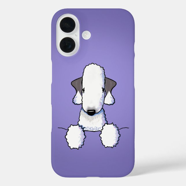 Bedlington Terrier Case-Mate iPhone Hülle (Rückseite)