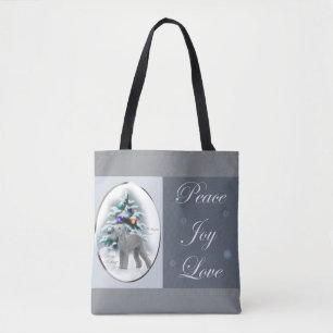 Bedlington Terrier Christmas