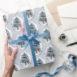 Bedlington Terrier Christmas Geschenkpapier