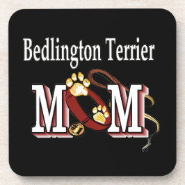 Bedlington Terrier Dog MAMA Getränkeuntersetzer