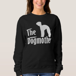 Bedlington Terrier Dog Mama Muttertag Sweatshirt