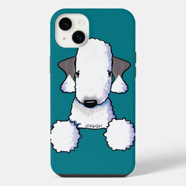 Bedlington Terrier iPhone Hülle (Rückseite)