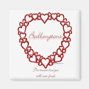 Bedlington Terrier Love Magnet
