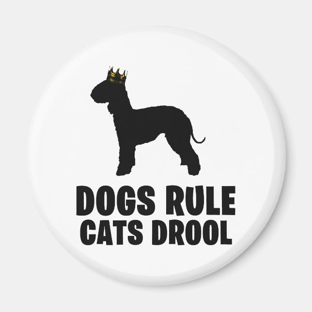 Bedlington Terrier Magnet (Vorne)