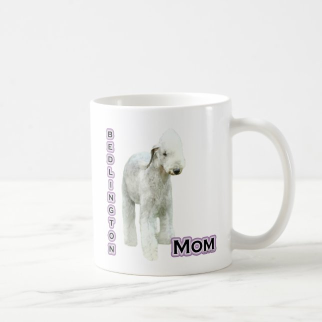 Bedlington Terrier Mama 4 Tasse (Rechts)