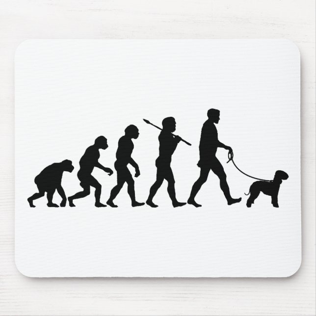 Bedlington Terrier Mousepad (Vorne)