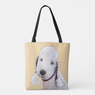 Bedlington Terrier Painting - Original Dog Art