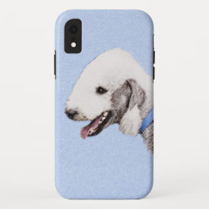 Bedlington Terrier Painting - Original Dog Art Case-Mate iPhone Hülle