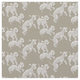 Bedlington Terrier Stoff