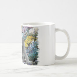Bedlington Terrier Summer Garden Kaffeetasse