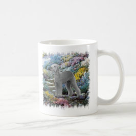 Bedlington Terrier Summer Garden Tasse