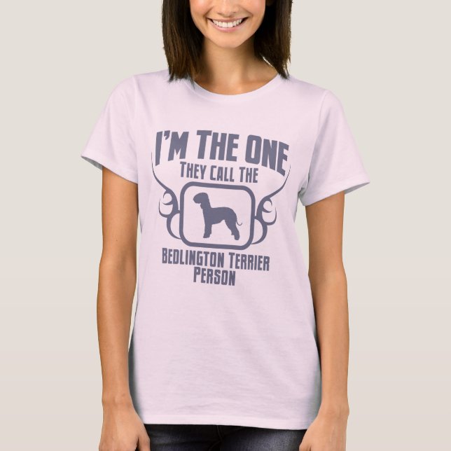 Bedlington Terrier T-Shirt (Vorderseite)
