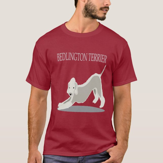 BEDLINGTON TERRIER T-Shirt (Vorderseite)