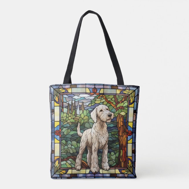 Bedlington Terrier Tote Bag (Rückseite)