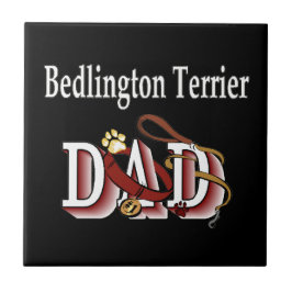 Bedlington Terrier Vater Fliese