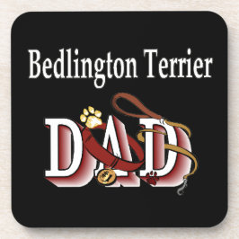 Bedlington Terrier Vater Untersetzer