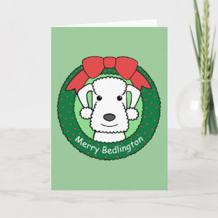 Bedlington Terrier Weihnachten