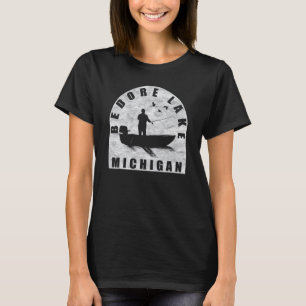 Bedore Lake Fischen Michigan T-Shirt