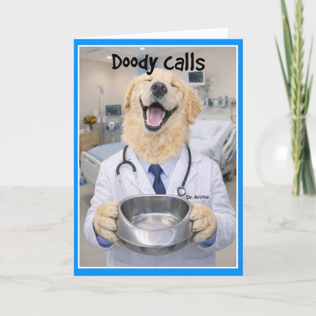 Bedpan 1 Get Well Card  BPB-1 Karte (Vorderseite)