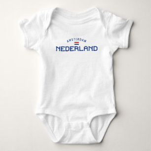 Bedrängt Amsterdam Nederland (Niederlande) Baby Strampler