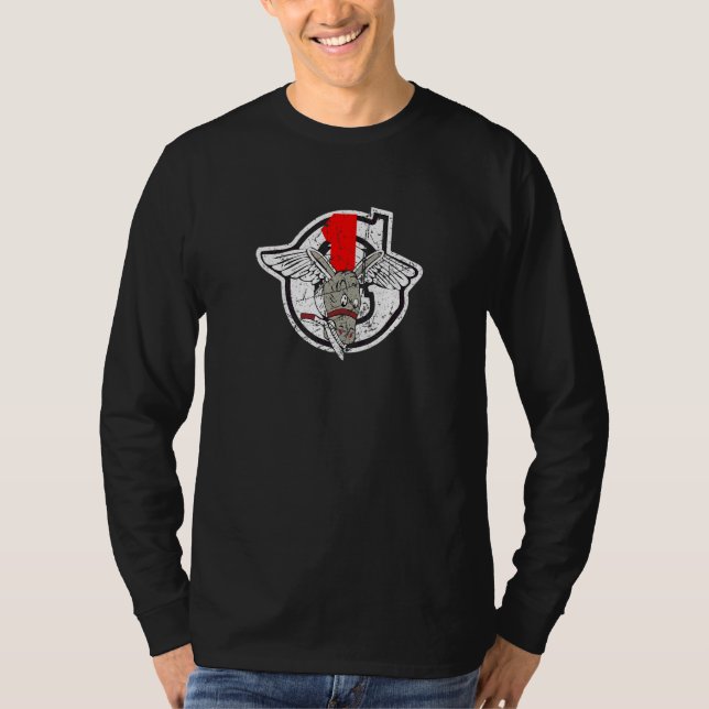 Bedrängte 1. Air Commando Group T-Shirt (Vorderseite)