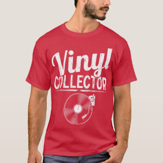 Bedrängte Vinyl-Sammler T-Shirt