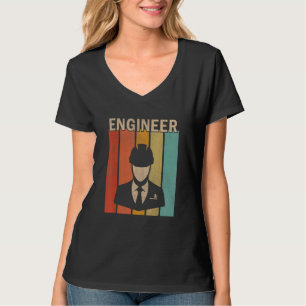 Bedrängter Ingenieur Männer Frauen Süßer Ingenieur T-Shirt