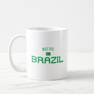 Bedrängtes Recife Brasilien Kaffeetasse