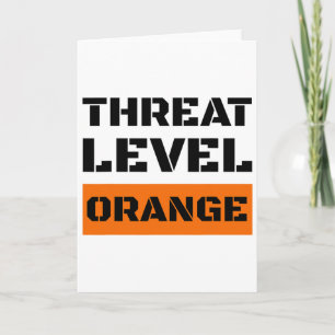 Bedrohungsstufe Orange Hohes Risiko Dass Trump Ame Karte