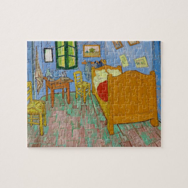 Bedroom Masterpiece Gemälde von Vincent van Gogh Puzzle (Horizontal)