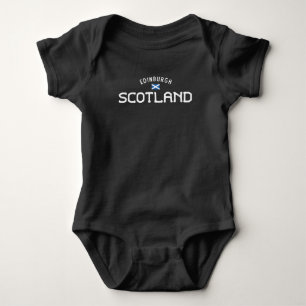 Bedrückt Edinburgh Schottland Baby Strampler