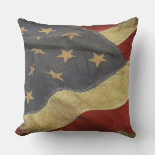 Bedruckte amerikanische Flagge Kissen Für Draußen