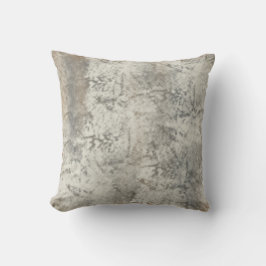 Bedrückte antike graue rustikale Wohngestaltung Kissen