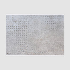 Bedrückte Grunge Industrie Texturierte Beton DIY Seidenpapier