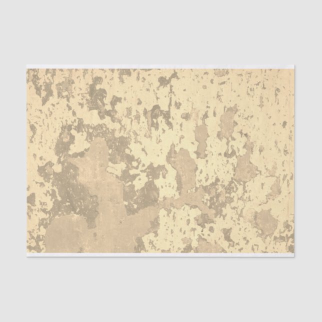 Bedrückte Grunge mit vergoldetem Gold-Farbton Seidenpapier (Vorderseite)