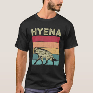 Bedrückte Hyena Lover Boys Girls Retro Style Hyen T-Shirt