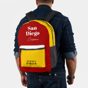  BEDRUCKTER RUCKSACK