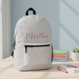  BEDRUCKTER RUCKSACK
