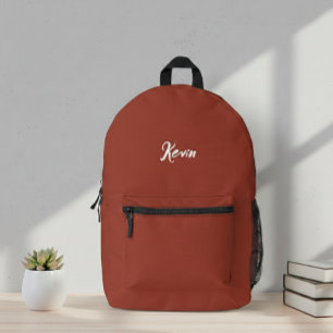 BEDRUCKTER RUCKSACK