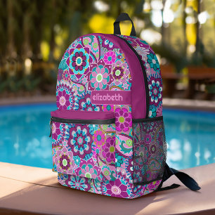 BEDRUCKTER RUCKSACK