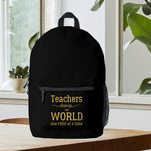 BEDRUCKTER RUCKSACK