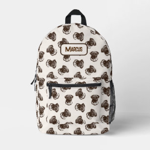  BEDRUCKTER RUCKSACK