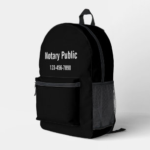  BEDRUCKTER RUCKSACK
