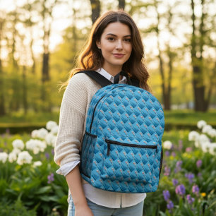 Bedruckter Rucksack, gefroren Bedruckter Rucksack