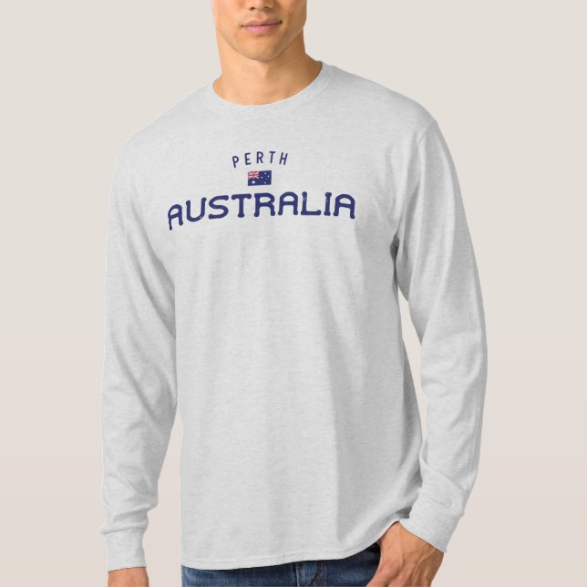 Bedrücktes Australien T-Shirt (Vorderseite)