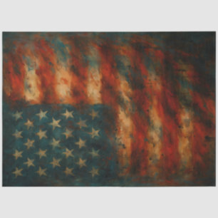 Bedrucktes Dekorationspapier mit amerikanischer Fl Seidenpapier