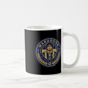 Bedrucktes Fußballplatzdiagramm Fußballfeld Layout Kaffeetasse