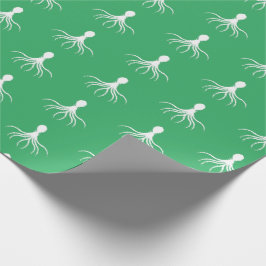 Bedrücktes Octopus-Design - Matte Wrapping Paper Geschenkpapier