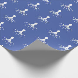 Bedrücktes Octopus-Design - Matte Wrapping Paper Geschenkpapier
